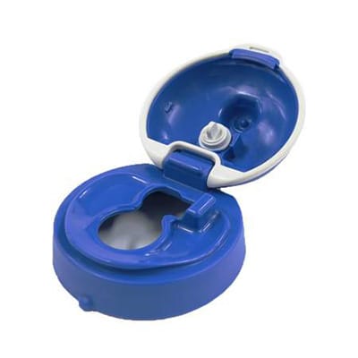 ラクマグ はじめてストロー キャップアダプター (青)