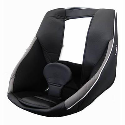 クルムーヴスマートエッグショック JG-600 シートカバー(ブラック)